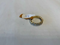 18 krt geelgouden rijring - afbeelding 2 van  4