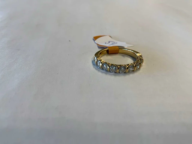 18 krt geelgouden rijring - afbeelding 3 van  4