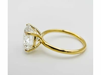 18 krt. geelgouden ring met 5,02 crt. diamant - afbeelding 5 van  7