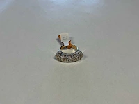 18 krt geelgouden ring - afbeelding 1 van  4