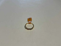 18 krt geelgouden ring - afbeelding 1 van  3