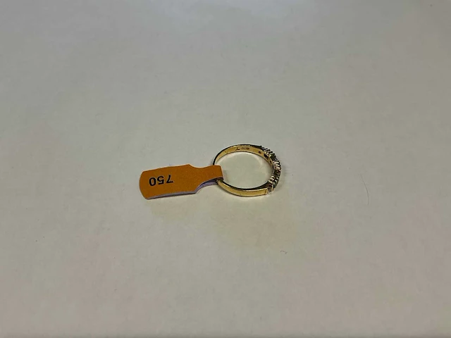 18 krt geelgouden ring - afbeelding 3 van  3