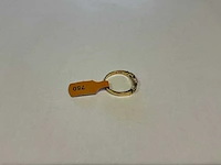 18 krt geelgouden ring - afbeelding 3 van  3