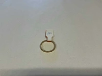 18 krt geelgouden ring - afbeelding 1 van  1
