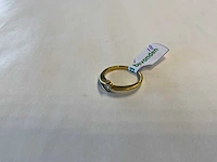 18 krt geelgouden ring - afbeelding 1 van  4