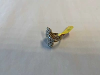 18 krt geelgouden ring - afbeelding 1 van  4