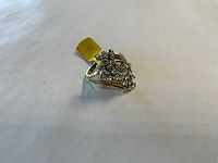 18 krt geelgouden ring - afbeelding 3 van  4