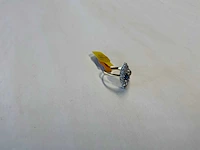 18 krt geelgouden ring - afbeelding 2 van  4