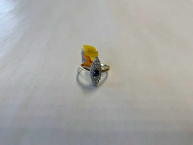 18 krt geelgouden ring - afbeelding 3 van  4