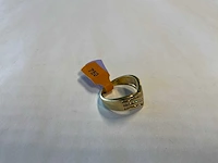 18 krt geelgouden ring - afbeelding 2 van  4