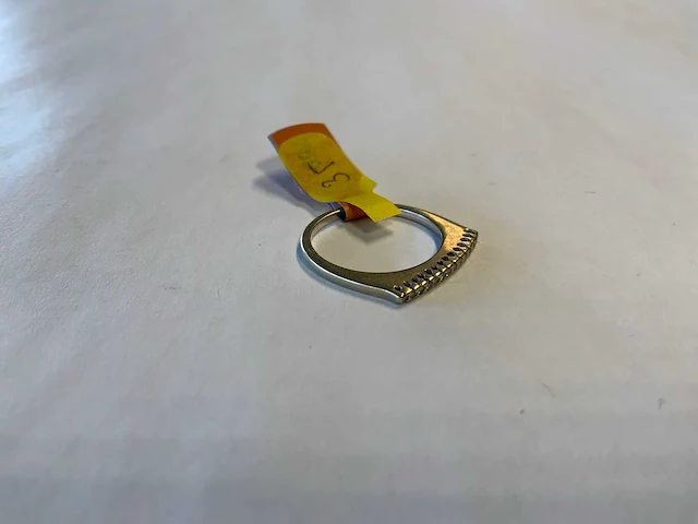 18 krt geelgouden ring - afbeelding 2 van  4