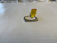 18 krt geelgouden ring - afbeelding 3 van  4