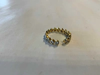 18 krt geelgouden ring - afbeelding 5 van  5