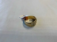 18 krt geelgouden ring - afbeelding 2 van  4