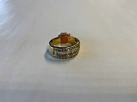 18 krt geelgouden ring - afbeelding 3 van  4