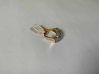 18 krt geelgouden ring - afbeelding 2 van  5
