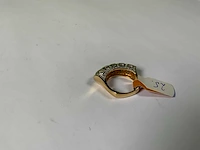 18 krt geelgouden ring - afbeelding 5 van  5