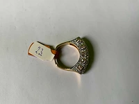 18 krt geelgouden ring - afbeelding 4 van  4