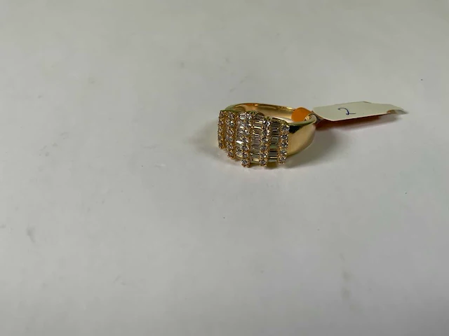 18 krt geelgouden ring - afbeelding 3 van  5