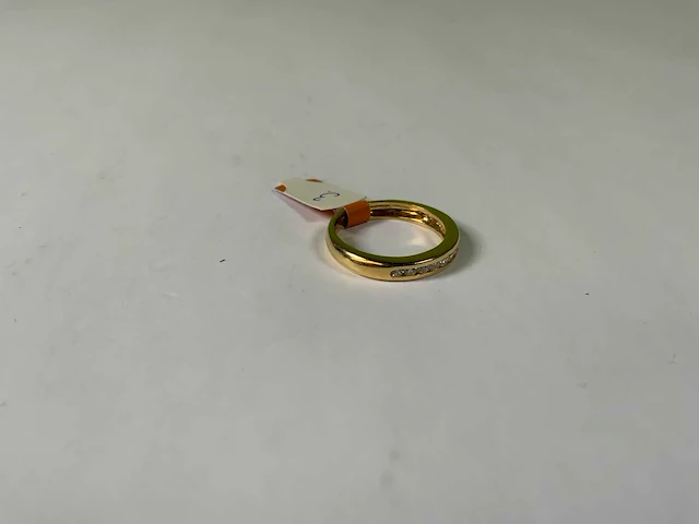 18 krt geelgouden ring - afbeelding 2 van  4