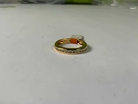 18 krt geelgouden ring - afbeelding 3 van  4