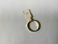 18 krt geelgouden ring - afbeelding 4 van  4