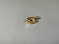 18 krt geelgouden ring - afbeelding 1 van  5
