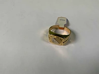 18 krt geelgouden ring - afbeelding 3 van  5