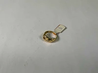18 krt geelgouden ring - afbeelding 1 van  5