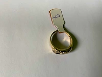18 krt geelgouden ring - afbeelding 4 van  5