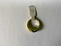 18 krt geelgouden ring - afbeelding 4 van  5