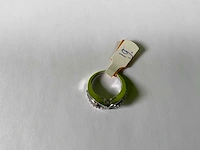 18 krt geelgouden ring - afbeelding 4 van  5