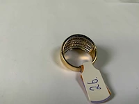 18 krt geelgouden ring - afbeelding 5 van  5