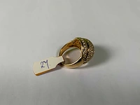 18 krt geelgouden ring - afbeelding 3 van  5