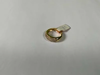 18 krt geelgouden ring - afbeelding 1 van  5