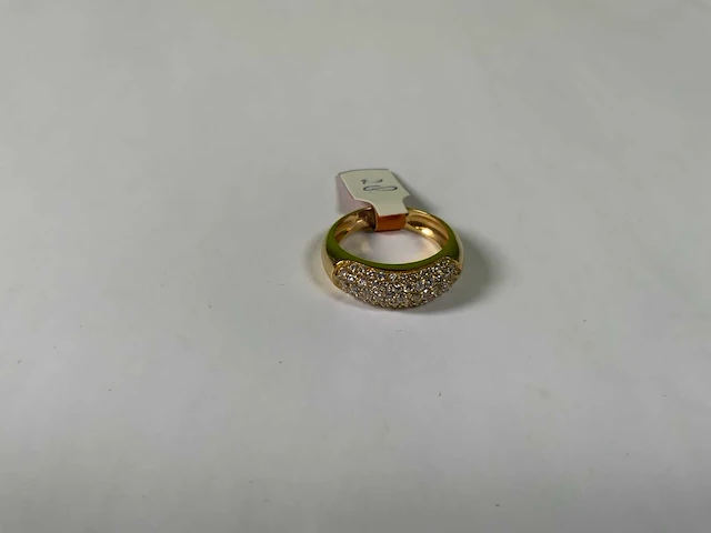 18 krt geelgouden ring - afbeelding 3 van  5