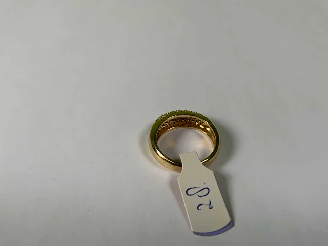 18 krt geelgouden ring - afbeelding 5 van  5