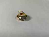 18 krt geelgouden ring - afbeelding 2 van  5