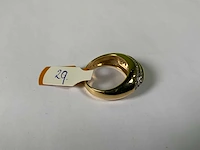 18 krt geelgouden ring - afbeelding 3 van  5