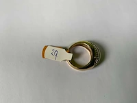 18 krt geelgouden ring - afbeelding 4 van  5
