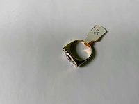 18 krt geelgouden ring - afbeelding 2 van  5