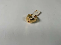 18 krt geelgouden ring - afbeelding 1 van  5