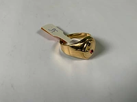 18 krt geelgouden ring - afbeelding 2 van  5