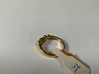 18 krt geelgouden ring - afbeelding 3 van  3