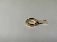 18 krt geelgouden ring - afbeelding 2 van  5