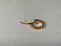 18 krt geelgouden ring - afbeelding 3 van  5