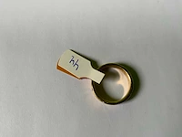 18 krt geelgouden ring - afbeelding 4 van  5