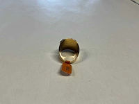 18 krt geelgouden ring - afbeelding 4 van  4