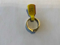 18 krt geelgouden solitairring - afbeelding 4 van  4