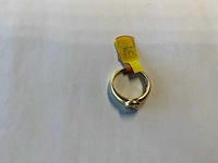 18 krt geelgouden solitairring - afbeelding 4 van  4